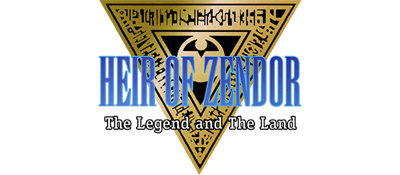Heir of Zendor The Legend and The Land logo for Sega Saturn